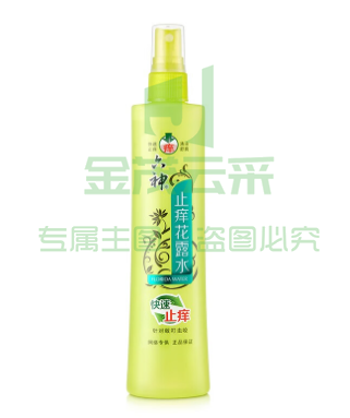 六神花露水【止痒喷雾】花露水 三重草本花露水180ml*1(祛痱 清爽 新老包装随发)