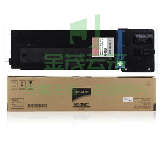 夏普(SHARP)MX-315CT 黑色墨粉(适用MX-M2658NV/UV/M3158NV/UV机型)