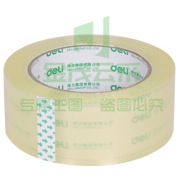 得力30175封箱胶带45mm*100y*50um(6卷/筒)  
