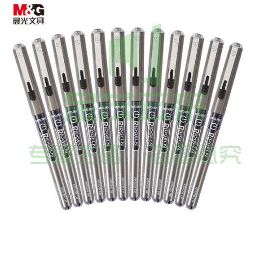 晨光 ARP50601 陶瓷球珠直液式签字笔 黑0.5 整盒销售 单位：支