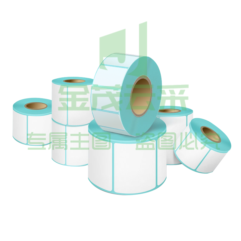 60*70mm 1000粒 热敏标签打印纸 标签贴不干胶打印纸面单电子秤条码纸  