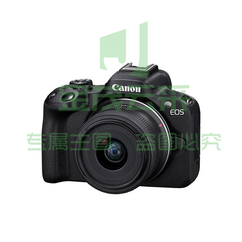 佳能(Canon)EOS R50  多种智能化自动拍摄功能 RF-S18-45镜头 微单数码套机64G内存卡 黑色