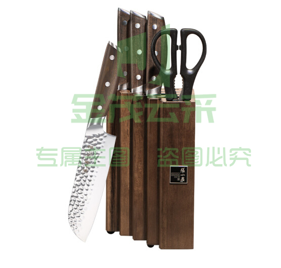 张小泉 锋悦系列六件刀具套装 套刀 菜刀套装D31430100