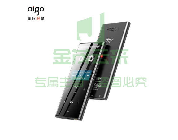 爱国者aigo 2.4英寸蓝牙音乐MP3/MP4播放器随身听学生听歌神器英语听力mp5播放器 无损HIFi 触摸按键M10 16G