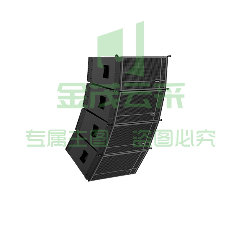 得胜 (TAKSTAR)ECA-102 双十寸线性阵列音箱 防水防潮抗腐蚀 频响范围宽穿透力强 中小型宴会厅多功能厅大型会议室