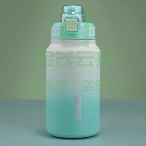 316不锈钢保温杯吸管水杯直饮保温壶运动水壶 800ml