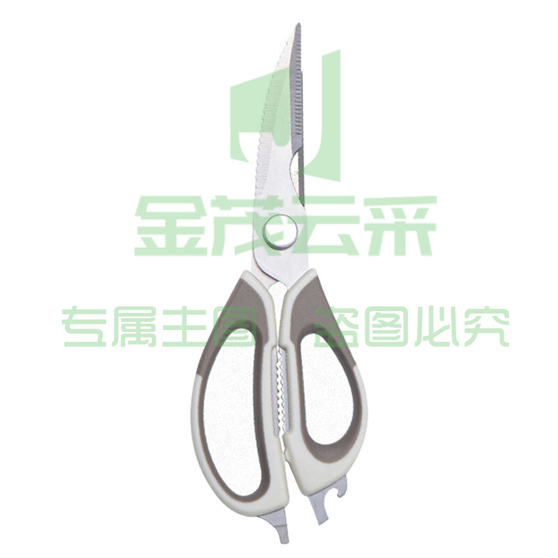 迪普尔 厨房剪刀家用不锈钢强力剪骨头专用鸡骨多功能烤肉食物剪子