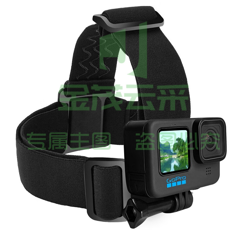 GoPro11/12头戴竖拍摄支架手机运动相机头带适配大疆action固定配件 头戴支架