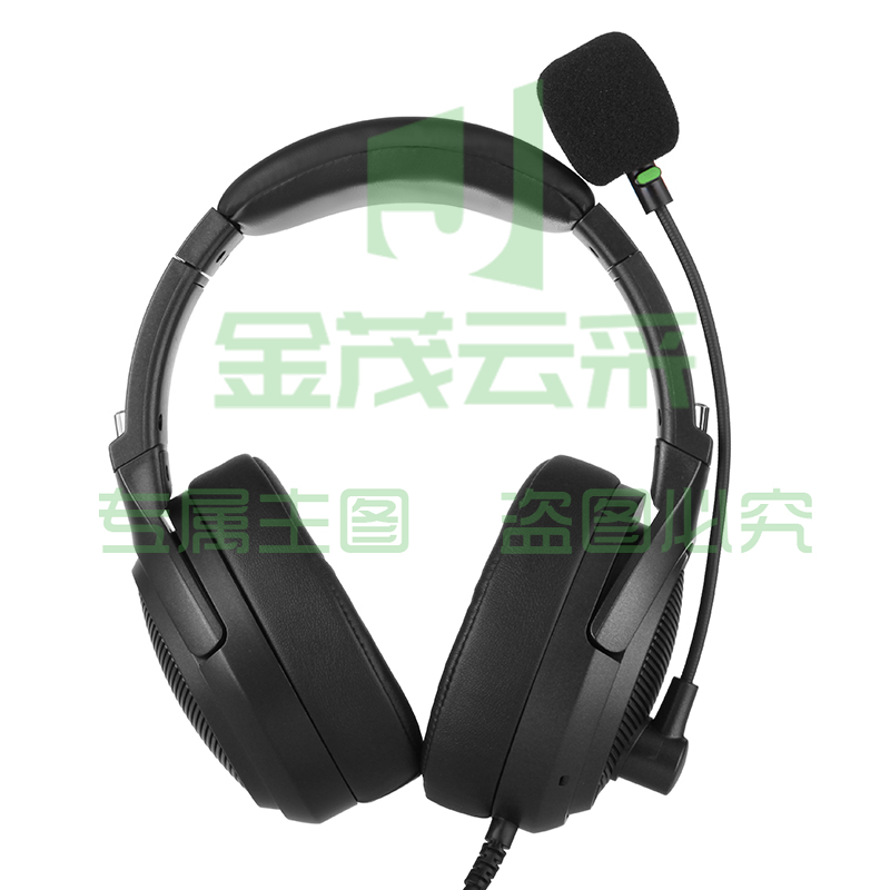 电音D6000教考听力电脑专用头戴式有线耳机英语听说录音人机对话网课带麦克风主动降噪USB耳麦耳返监听