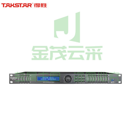 得胜(TAKSTAR) EKX-408 数字音频处理器 4进8出音频处理器 USB端口控制舞台剧院演出酒吧音频系统处理器