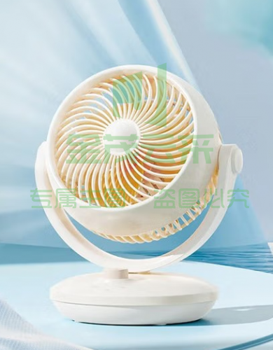 美的(Midea)空气循环扇桌面小风扇家用节能电风扇摇头转页扇台式鸿运扇轻音小型换气卧室宿舍四季循环对流 【3档循环扇】6米摇头送风