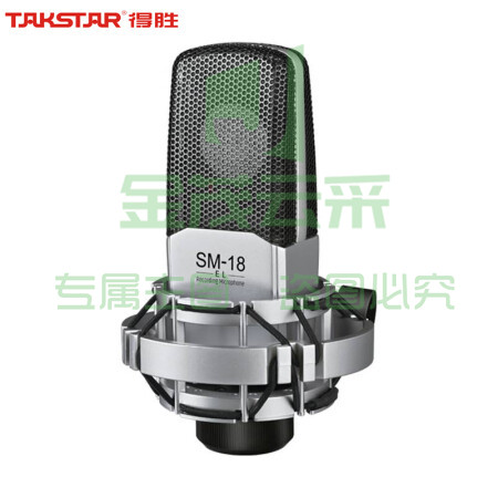 得胜(TAKSTAR) SM-18 EL麦克风K歌直播设备专业录音唱歌话筒手机电脑通用