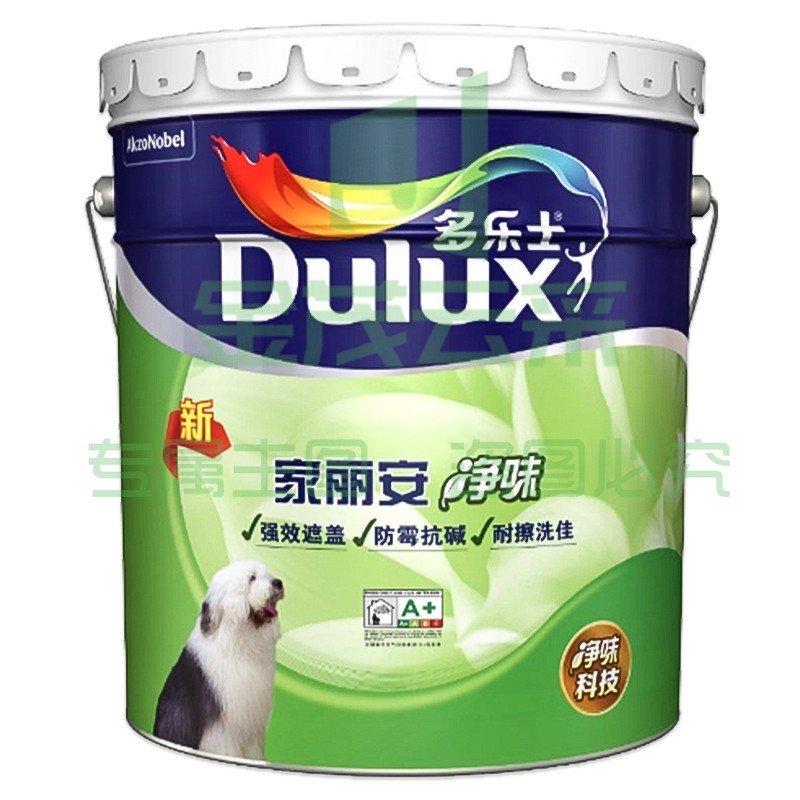 多乐士(Dulux)A991家丽安净味内墙乳胶漆油漆涂料墙面漆 墙漆18L
