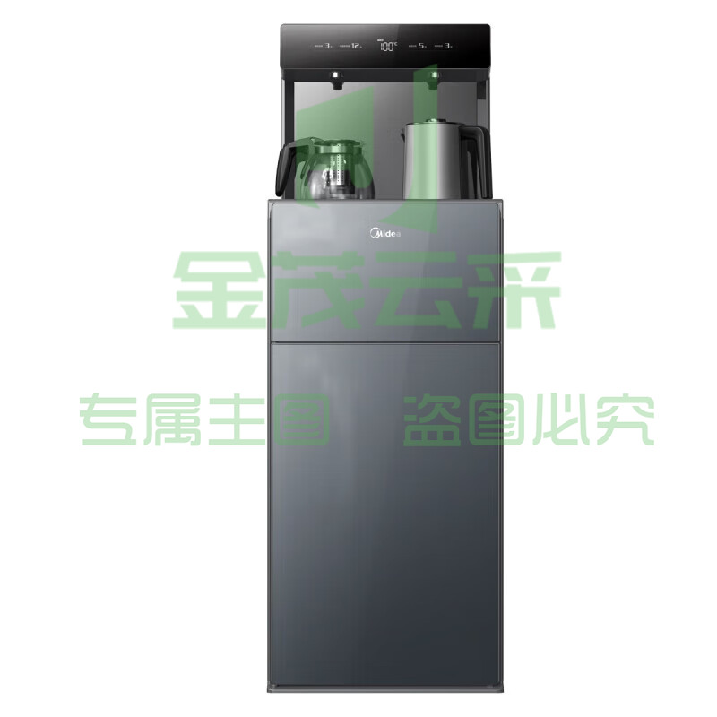 美的(Midea)茶吧机家用一体柜高端客厅办公室下置式智能自动上水多段控温饮水机 YCR-2362 温热型