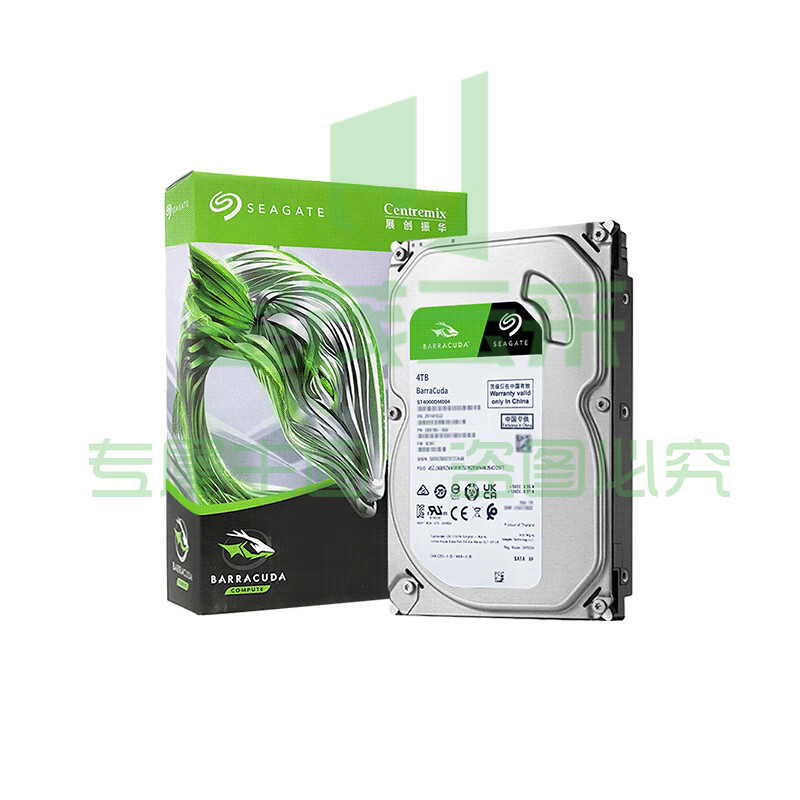 希捷(SEAGATE)台式机硬盘 4TB 5400转 256MB 机械硬盘 SATA 希捷酷鱼系列 电脑硬盘 3.5英寸