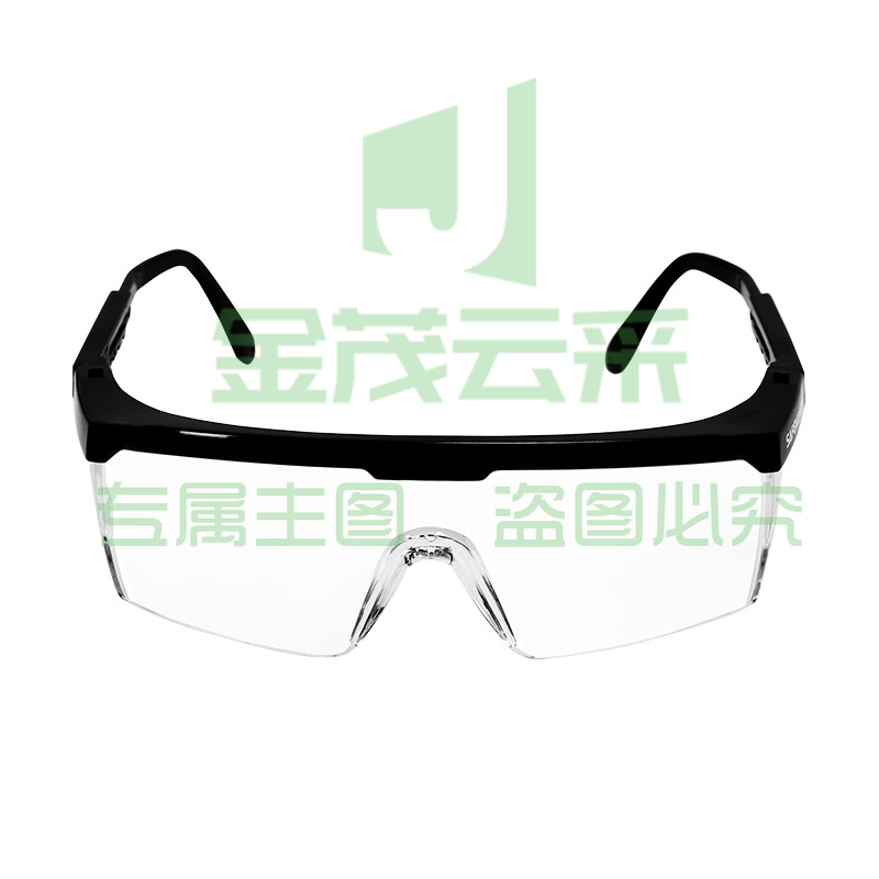君御203多功能防护眼镜防冲击防刮擦防起雾PC透明镜片劳保眼镜