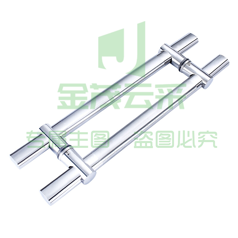 玻璃门拉手  钢化玻璃门把手 可调节孔距  管长60cm 孔距40cm