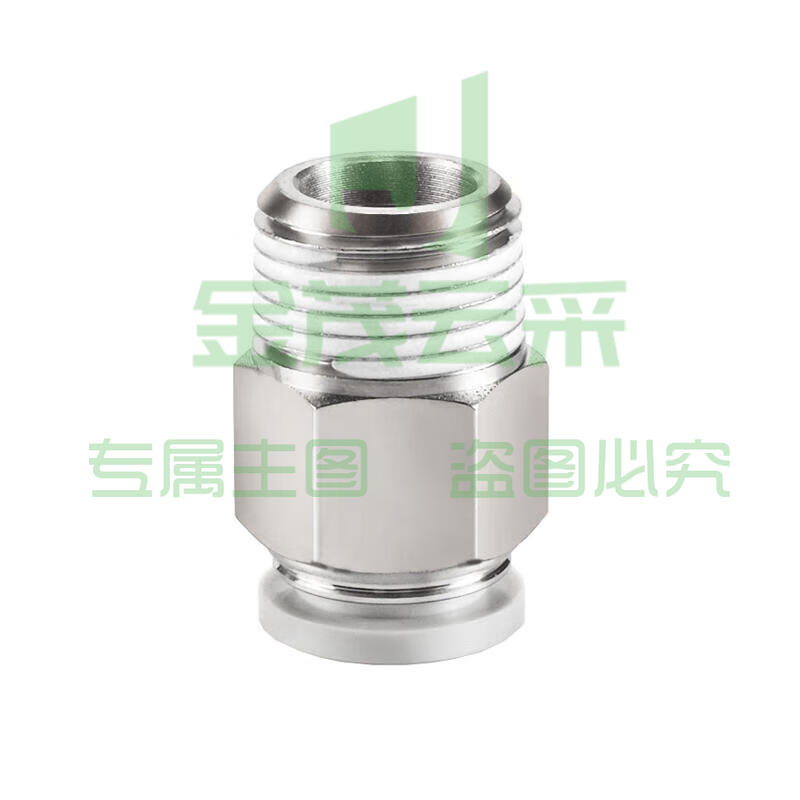 亚德客(AirTAC) X-APC1002外螺纹管接头,直通型【螺纹1/4