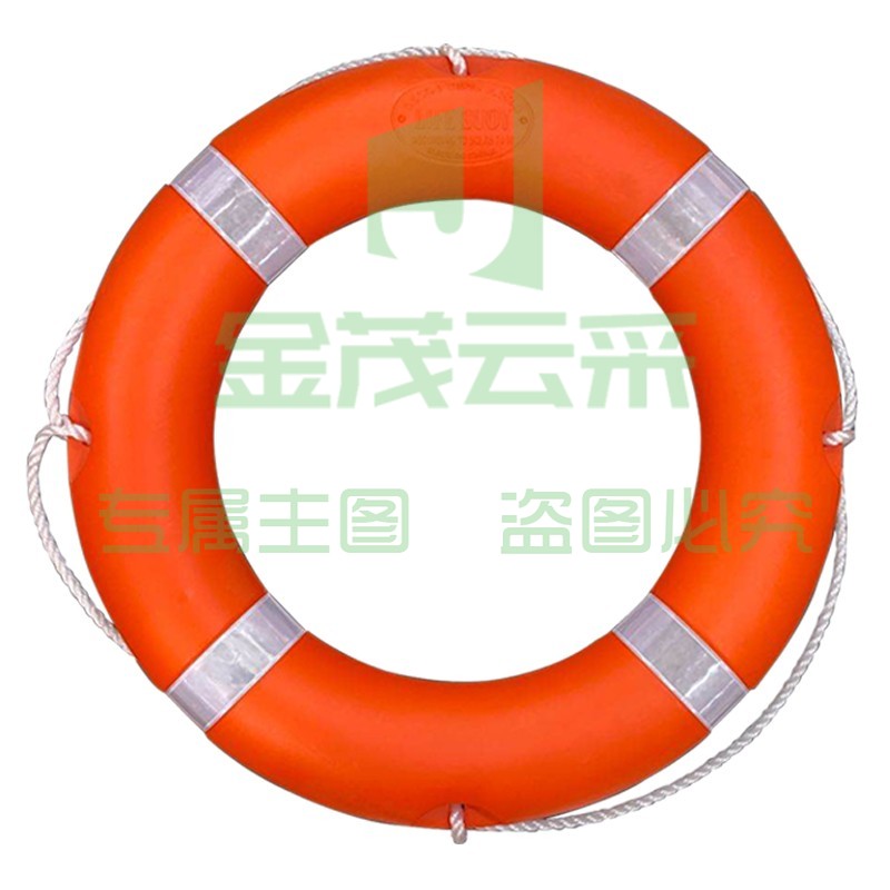 防汛抗洪救生圈抗老化2.5kg救生圈橙色