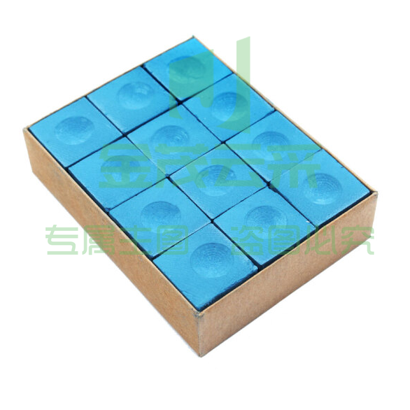 台球杆 巧克粉 桌球壳粉巧粉 台球配件用品
