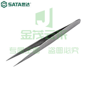 世达(SATA)03101 尖头镊子125MM