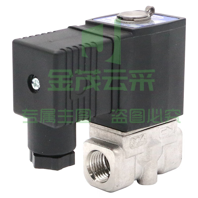 亚德客(AirTAC) 2S03008B直动式流体控制阀,常闭,DIN插座式