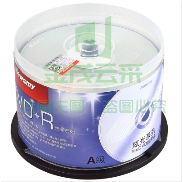 纽曼（Newsmy）炫光系列DVD+R 16速4.7G 空白光盘/光碟/刻录盘 桶装50片