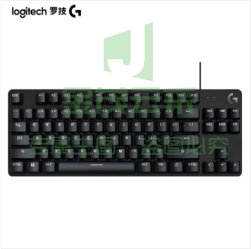 罗技G412 TKL 有线机械键盘 白色背光机械键盘 104键87键可选 便携紧凑T机械轴（类茶轴）