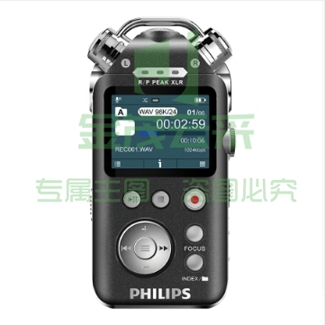 飞利浦（PHILIPS）VTR8800 16G 高端精选 录音笔 12通道发烧HIFI音乐播放器