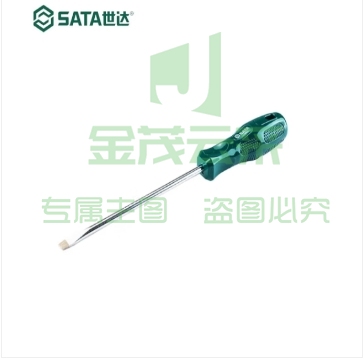 世达(SATA)62203-62222 A系列一字形螺丝批 62207 5x75MM