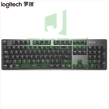  罗技（Logitech）K845 机械键盘 有线键盘 办公键盘 全尺寸 单光 黑色 TTC轴 红轴