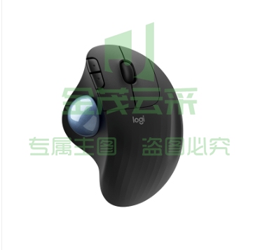 罗技ERGO M575无线轨迹球鼠标 石墨黑/珍珠白 可选