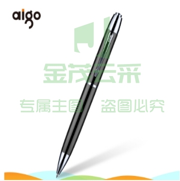 （aigo）笔形录音笔 R6688 16G 智能专业微型高清远距降噪便携 学习会议采访执法取证隐形录音器 黑色（艺元电子@本地化随时上门服务）