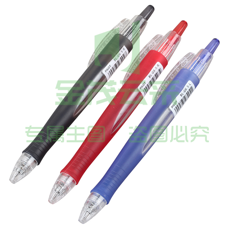 百乐 中性笔BL-G6-5R 0.5mm红色