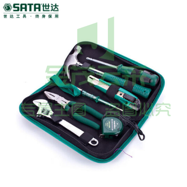 世达(SATA)7件基本组套/家用五金工具 基本组套 电工综合组套06001