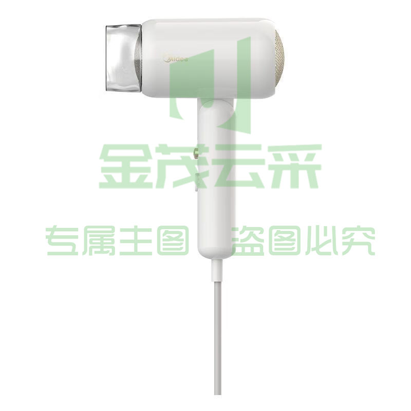 美的吹风机家用便携负离子电吹风恒温速干护发不伤发可折叠大功率大风力吹风筒学生宿舍 【1400W速干】负离子护发AJ0604