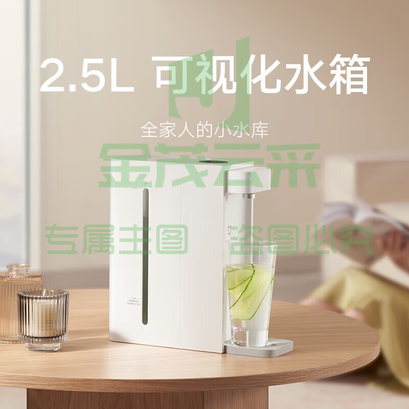 小米(MI)米家即热饮水机家用台式免安装饮水器2.5L水箱3秒速热轻音运行直饮机 米家即热饮水机