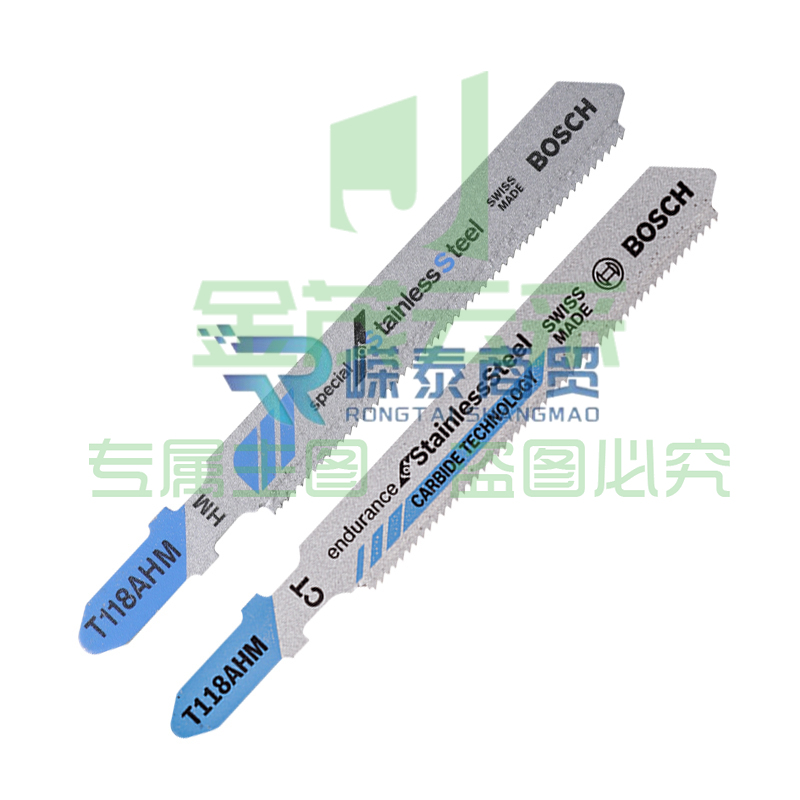 博世(BOSCH)曲线锯条 T118AHM  不锈钢切割 (3支装) (