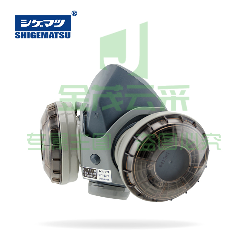 日本重松防尘口罩面罩DR28SU2K滤芯原装焊工电焊烟防煤矿粉尘水洗