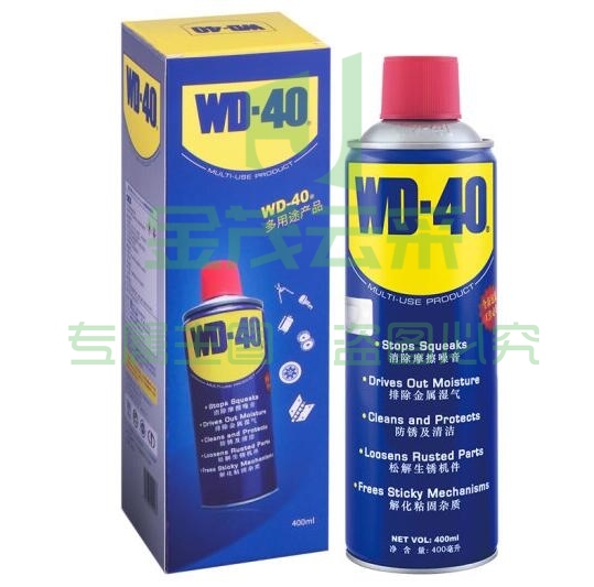wd-40除锈剂润滑油机械防锈油 清洁剂金属强力400ml