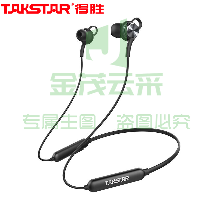 得胜 AW1 入耳式无线运动蓝牙耳机 超长续航 哑光黑