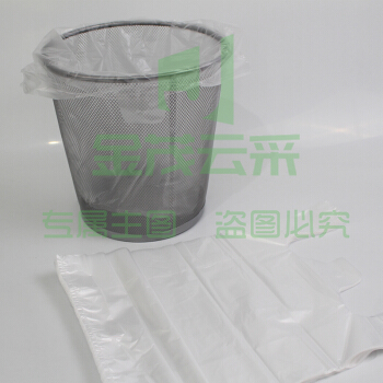 白色垃圾袋 背心式纸篓垃圾袋 手提30X55(40) 只 包