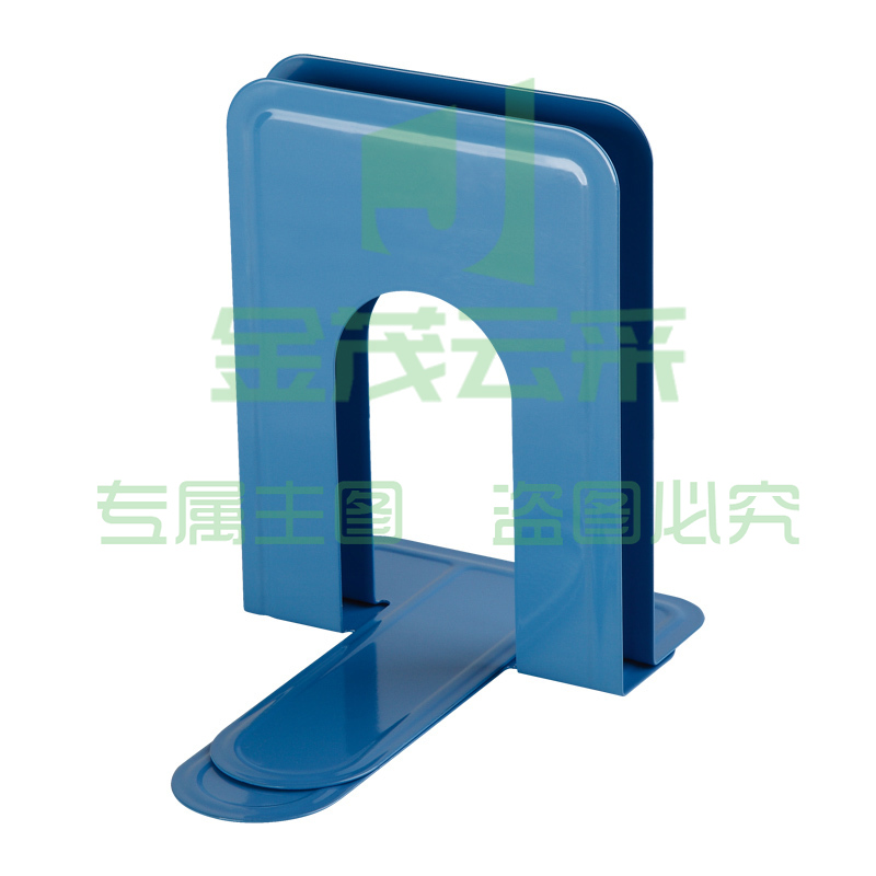 齐心 A1104 铁书立(177mm)(2片/套)蓝色   齐心 A1104 铁书立(177mm)(2片/套)