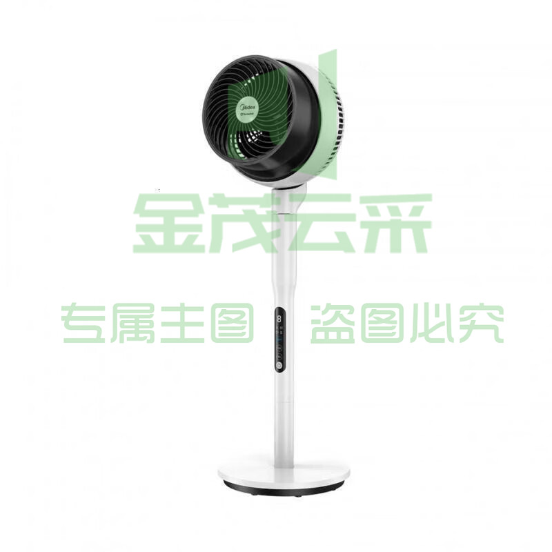 美的 Midea FGD18XCR电风扇定时遥控空气循环扇360度摇头落地扇直流变频低音远程强风智能