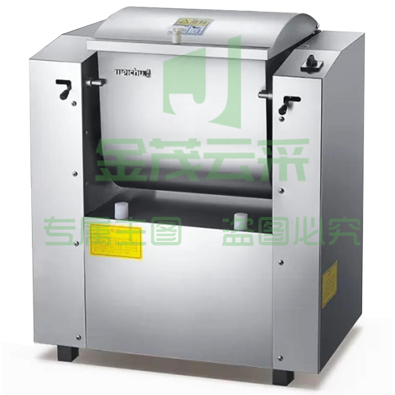 美厨和面机MHG50商用卧式大型和面团机50公斤食堂不锈钢和面机