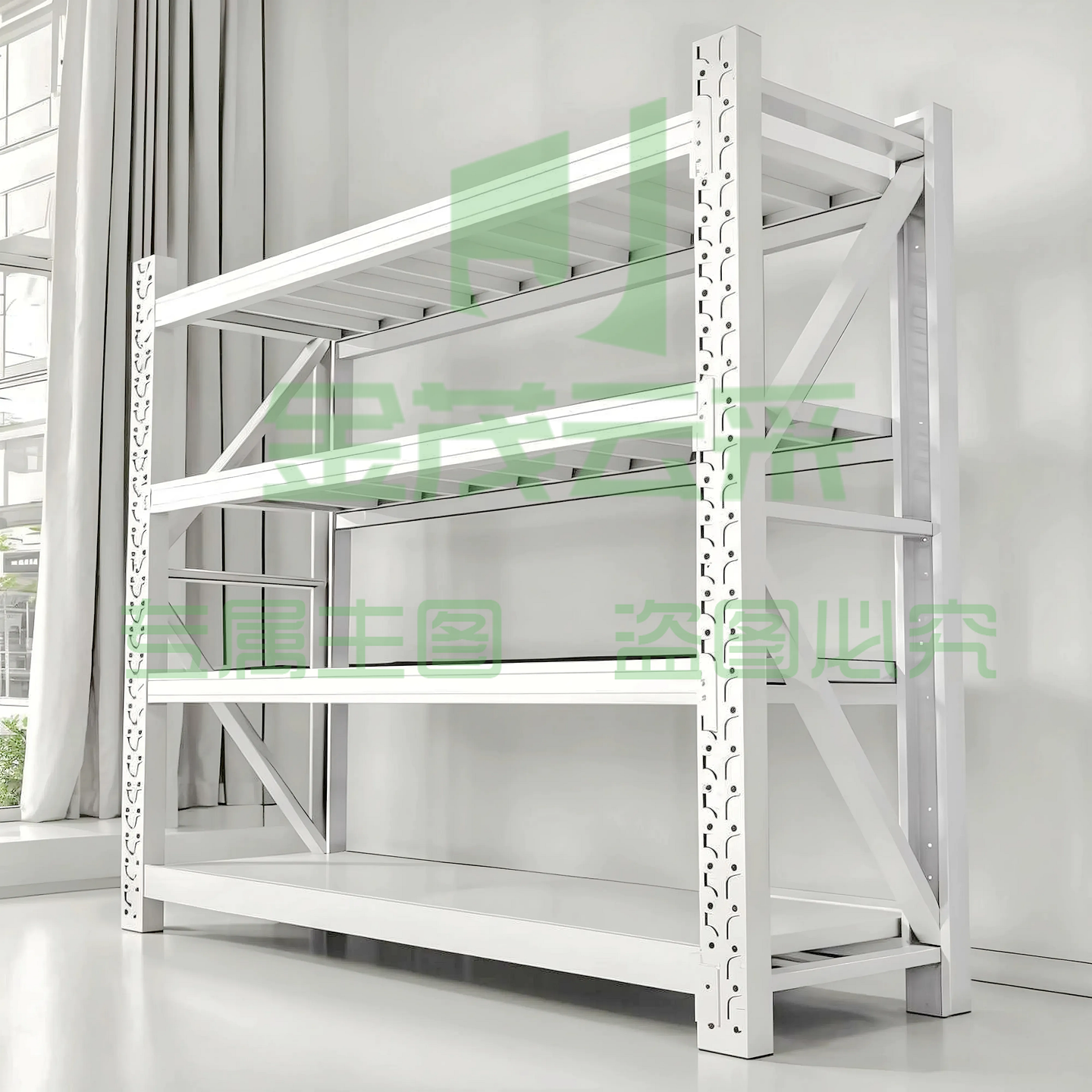 货架多层置物架储物间家庭货物架快递仓储重型仓库超强承重铁架子